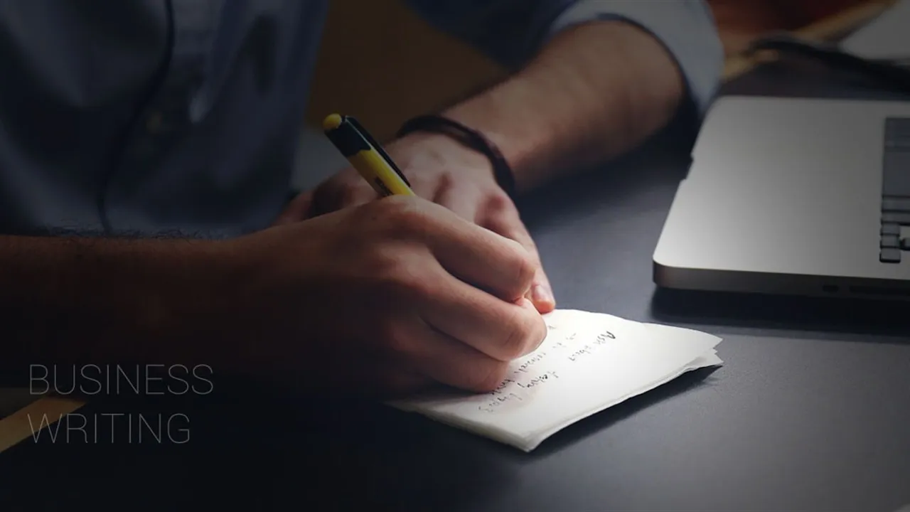 Effective Business Writing Skills