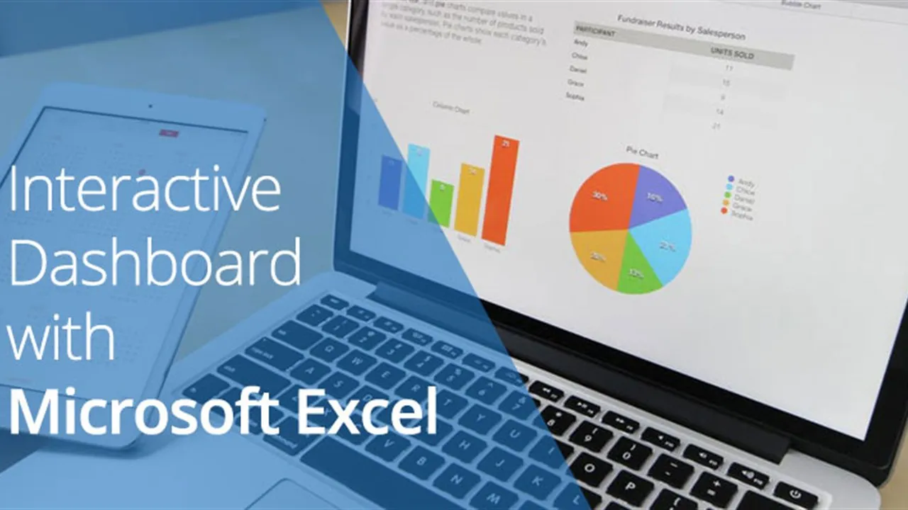 Interactive Dashboard with Microsoft Excel