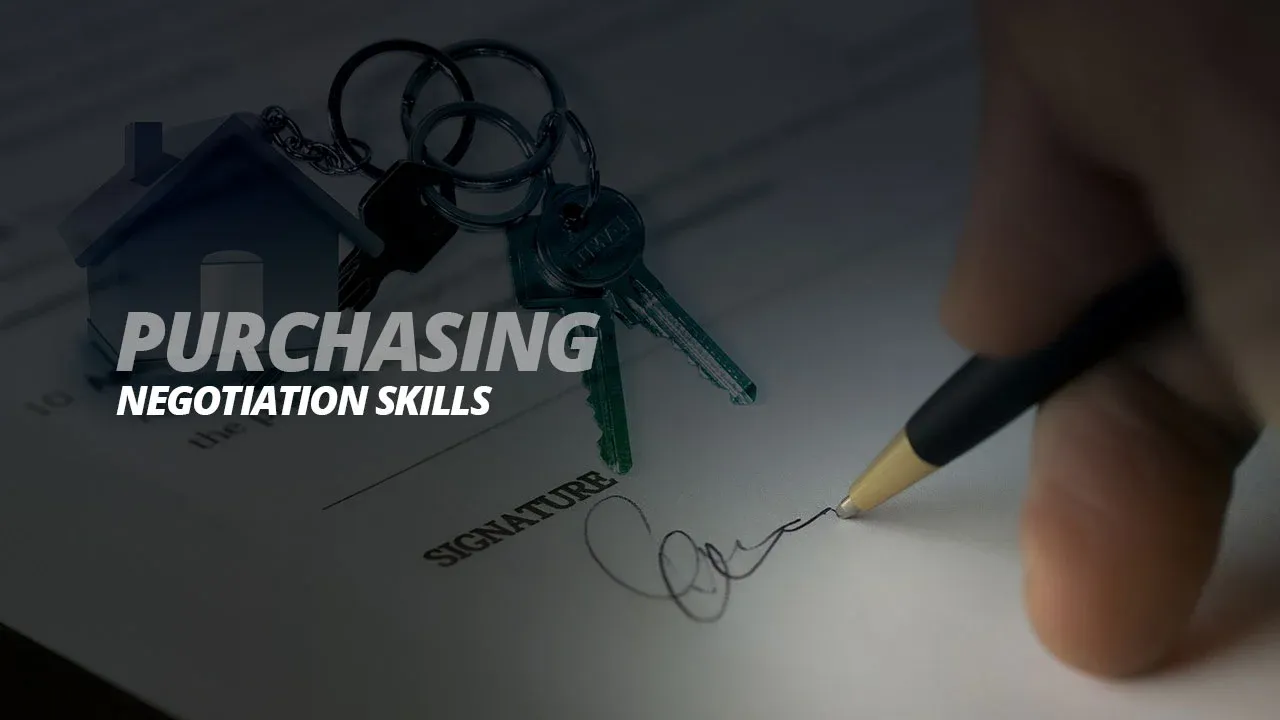 Negotiation Skills for Purchasing