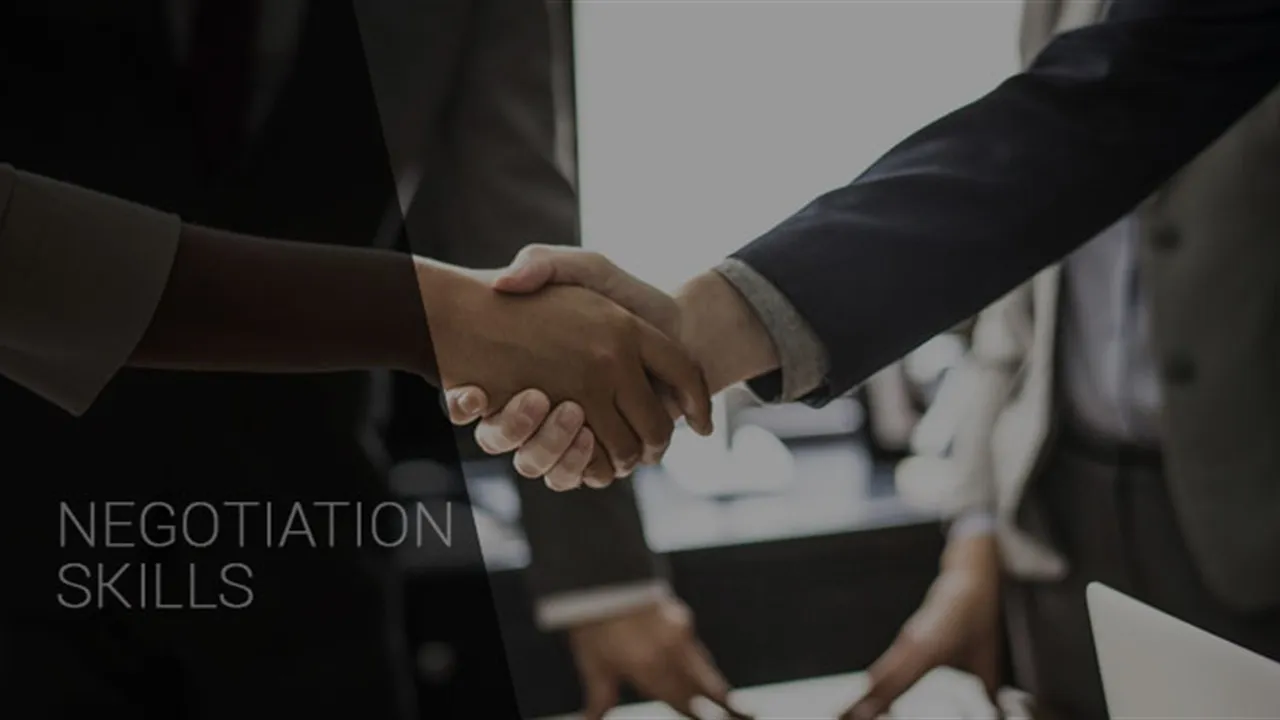 Negotiation Skills for Business