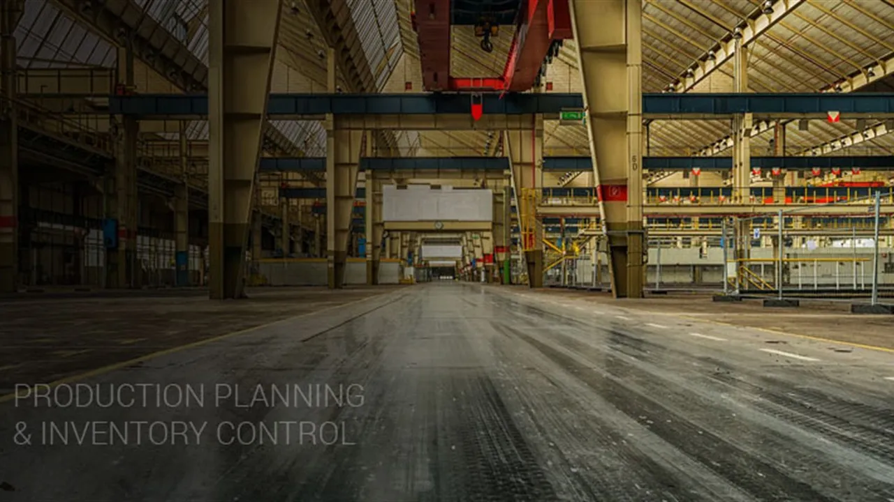 Production Planning Inventory Control