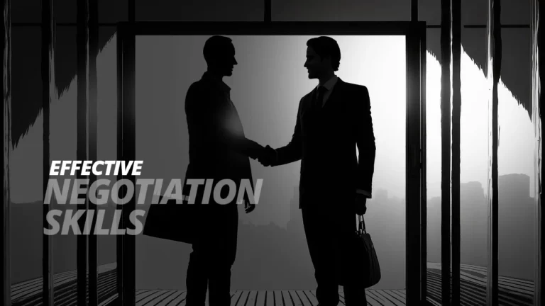 Effective Negotiation Skills