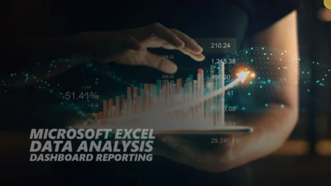 Microsoft Excel Data Analysis Dashboard Reporting